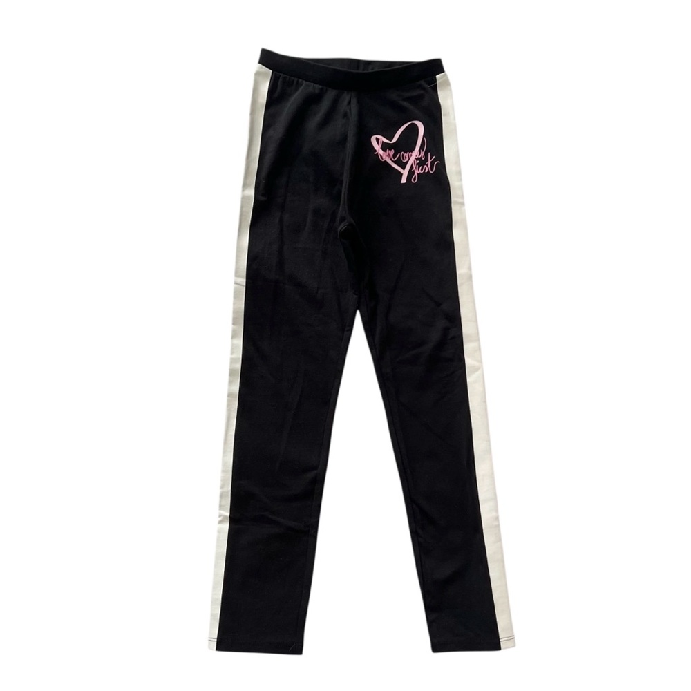 Zara girls size 9 side stripe leggings